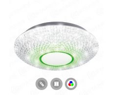Управляемый светодиодный светильник  AKRILIKA  RGB 36W R-410-CLEAR/WHITE-220-IP20 99031