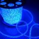 Дюралайт LED круглый 2-х проводной, фиксинг, Ф13мм 90м, кратность резки 2м, расстояние между светодиодами 2,7см, синий