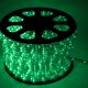 Дюралайт LED круглый 2-х проводной, фиксинг, Ф13мм 100м зеленый